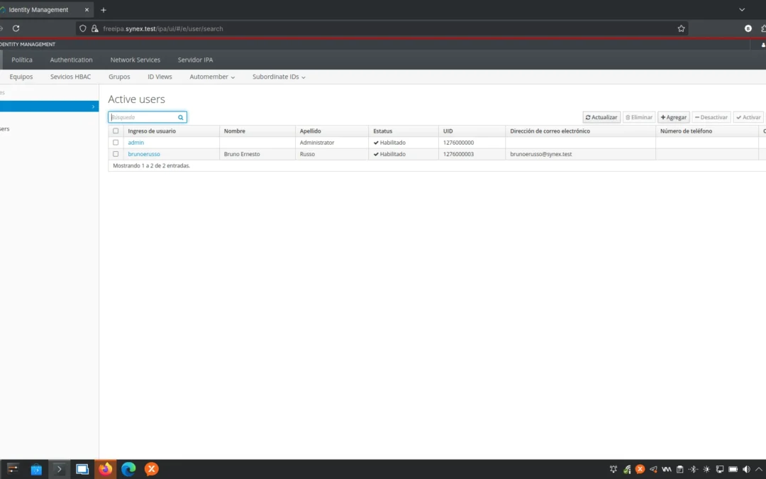 Synex Server 13 R4: enterprise identity management with FreeIPA