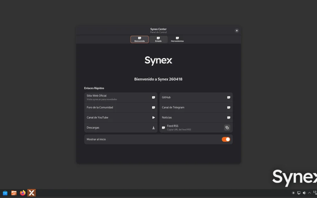 Synex semi-rolling: edición KDE Plasma disponible