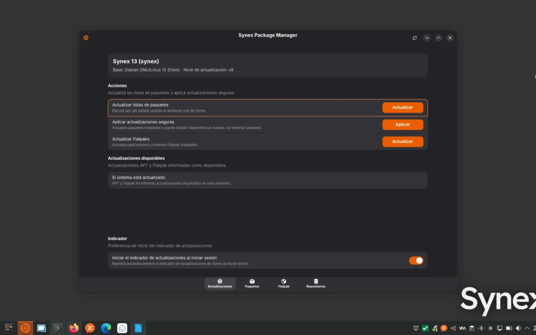 Synex Package Manager will become the main software management tool in Synex 13 u9