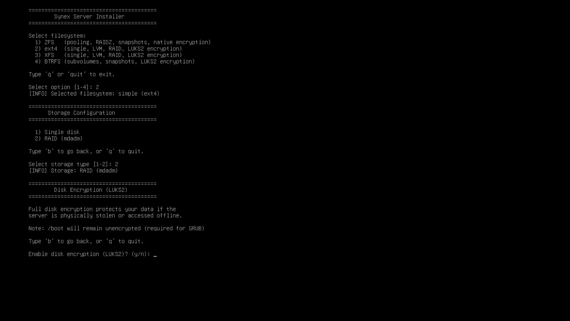 Synex Server 13 R5: soporte RAID por software, configuración de almacenamiento empresarial unificada y mejoras críticas de seguridad